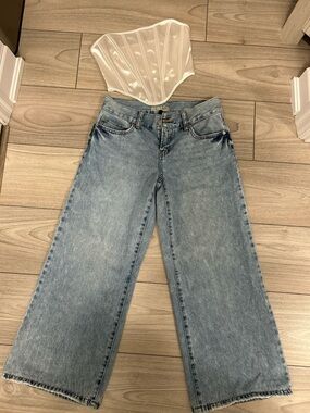 Light Blue Women's High-Rise Jeans